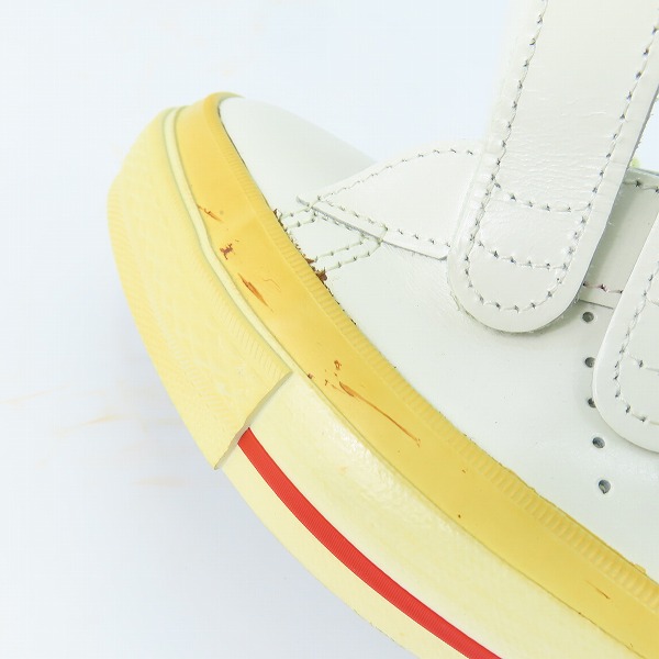 実際に弊社で買取させて頂いたCONVERSE/コンバース ONE STAR V-3 OX WHITE/RED ベルクロ スニーカー/8の画像 6枚目