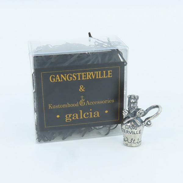 実際に弊社で買取させて頂いた(3)GANGSTERVILLE×Galcia/ギャングスタービル×ガルシア POISON BOTTLE シルバー ペンダントトップの画像 6枚目