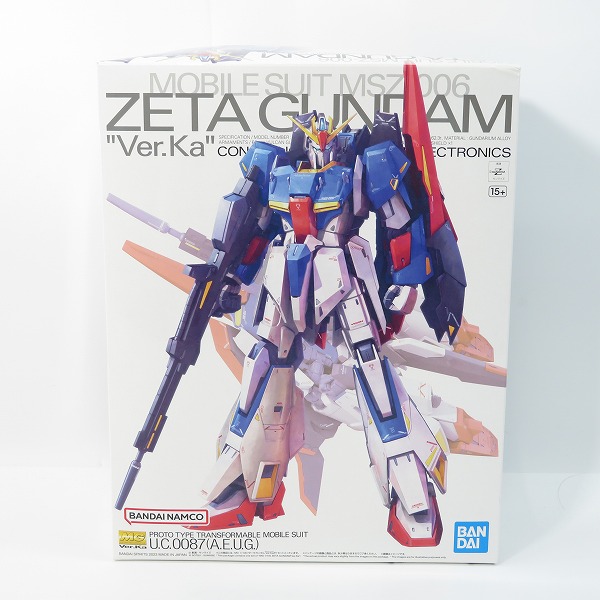 実際に弊社で買取させて頂いた【手付/ジャンク扱い】BANDAI/バンダイスピリッツ MG 1/100 ゼータガンダム Ver.Ka/Z/ガンプラ