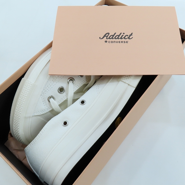 実際に弊社で買取させて頂いた【未使用】CONVERSE/コンバース ADDICT/アディクト CHUCK TAYLOR CANVAS OX/チャックテイラー キャンバス  1CK924/26.5の画像 8枚目