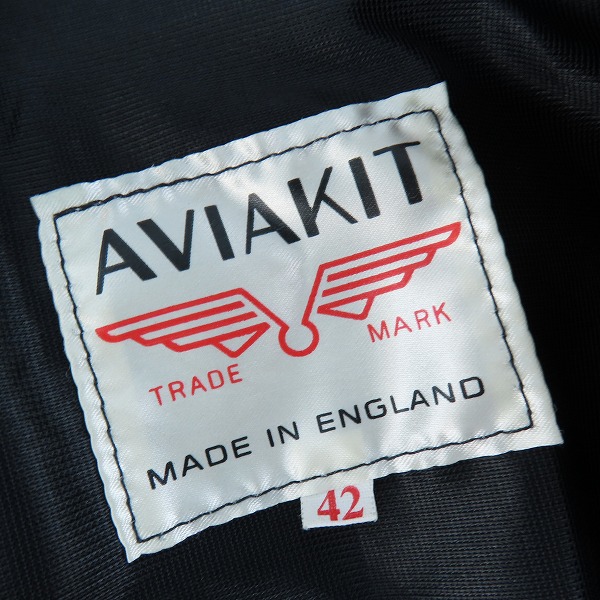 実際に弊社で買取させて頂いたLewis Leathers/ルイスレザー×リアルマッコイズ ディアスキン ライトニング ライダース ジャケット 42の画像 2枚目