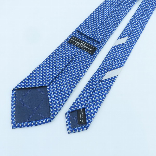 実際に弊社で買取させて頂いたSalvatore Ferragamo/サルヴァトーレ フェラガモ 蝶総柄 ネクタイの画像 2枚目