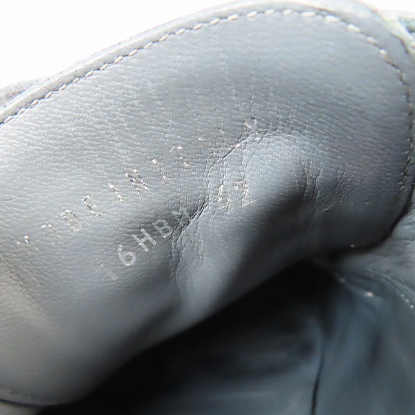 実際に弊社で買取させて頂いたDIOR/ディオール メダリオン プレーントゥ シューズ ブラック 42の画像 5枚目