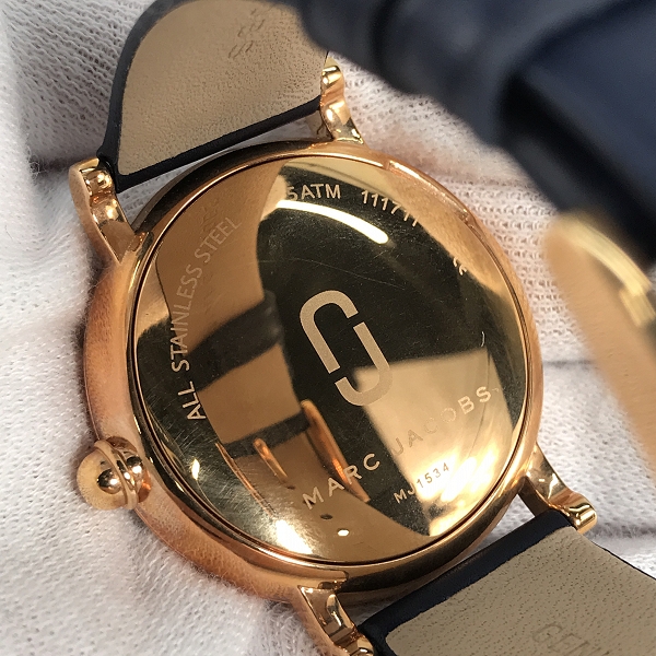実際に弊社で買取させて頂いたMARC JACOBS/マークジェイコブス ROXY/ロキシー クォーツ 腕時計 MJ1534【動作未確認】の画像 3枚目