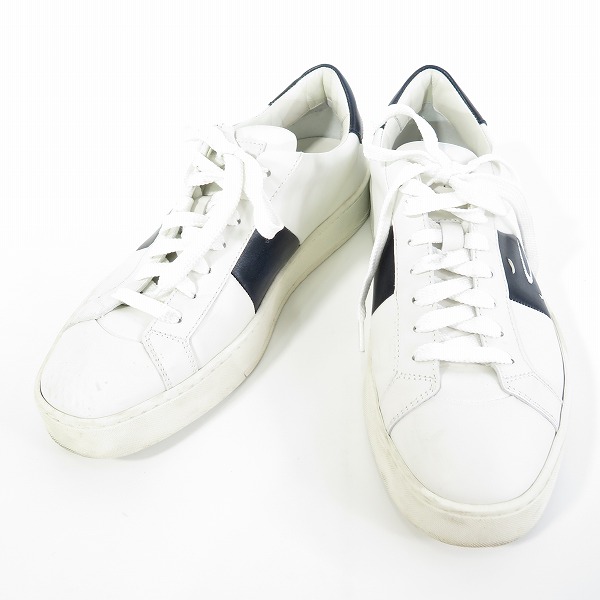 実際に弊社で買取させて頂いたSANTONI/サントーニ ローカット レザースニーカー MBGL21386PNNGTBDI60/UK6