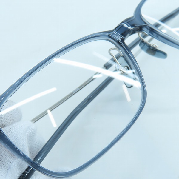 実際に弊社で買取させて頂いた999.9/フォーナインズ 逆Rヒンジ 眼鏡/メガネフレーム NPM-115の画像 7枚目