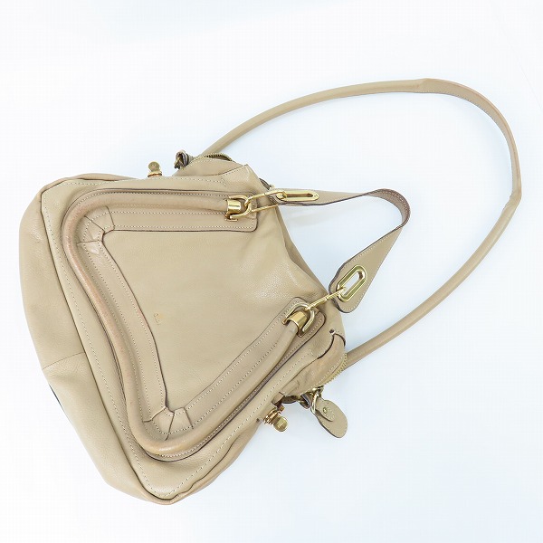 実際に弊社で買取させて頂いたChloe/クロエ パラティ 2WAY レザー ショルダーバッグ/ハンドバッグの画像 9枚目