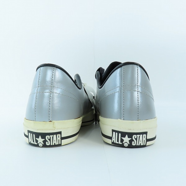 実際に弊社で買取させて頂いたCONVERSE/コンバース ONE STAR OX ワンスター レザー シルバー/9の画像 1枚目