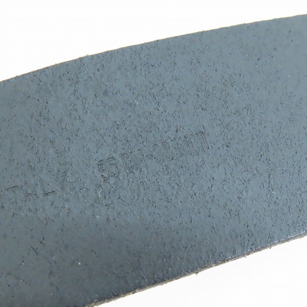 実際に弊社で買取させて頂いたDOLCE&GABBANA/ドルチェ&ガッバーナ DGバックル レザーベルト 95cmの画像 4枚目