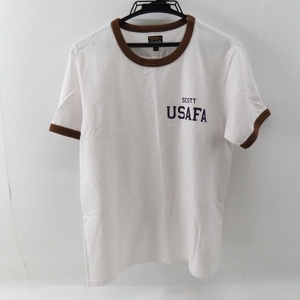 実際に弊社で買取させて頂いたTHE REAL McCOY'S/ザ リアルマッコイズ SCOTT USAFA 半袖Tシャツ/38