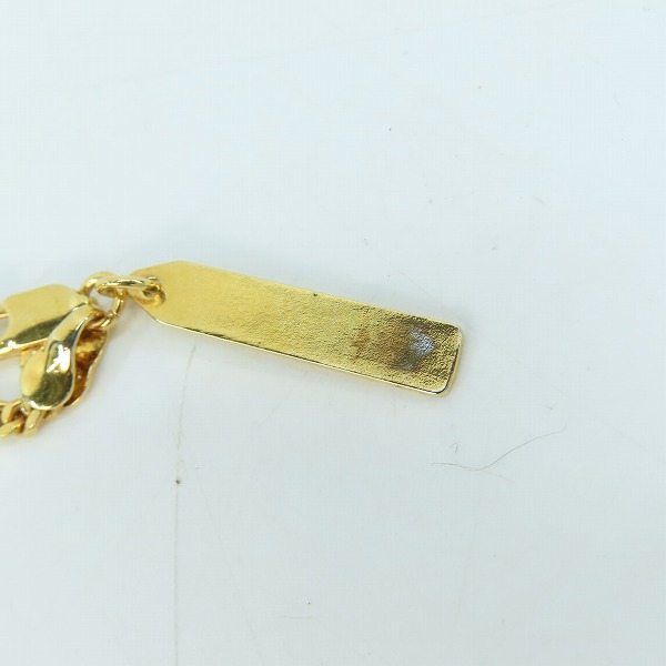 実際に弊社で買取させて頂いたBack Channel/バックチャンネル スカル ネックレス ゴールドの画像 6枚目