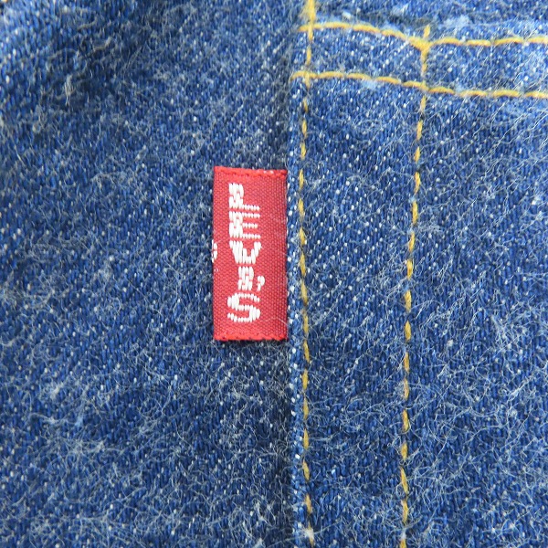 実際に弊社で買取させて頂いたLEVI'S/リーバイス 501 刻印555 バレンシア工場製 ビッグE デニムパンツ 紙パッチ/W34L36の画像 8枚目