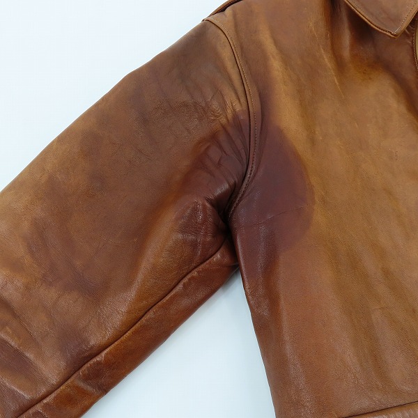 実際に弊社で買取させて頂いたTHE REAL McCOY'S/リアルマッコイズ A-2 フライトジャケット 41-6330P/46の画像 4枚目