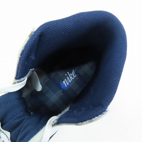 実際に弊社で買取させて頂いたNIKE/ナイキ BLAZER MID 77 VINTAGE/ブレーザー ミッド 77 ビンテージ ビニールコーティング DJ4654-410/25.5の画像 4枚目