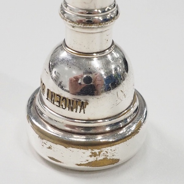 実際に弊社で買取させて頂いたVINCENT BACH/ヴィンセントバック 7C シルバー トランペット用 マウスピース の画像 3枚目