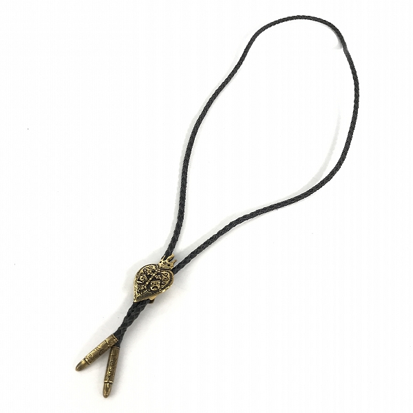 実際に弊社で買取させて頂いた(4)Gangsterville×galcia/ギャングスタービル×ガルシア TWO FACE/ダブルフェイス BOLO TIE/ボロタイ/ループタイ ブラス/真鍮の画像 7枚目
