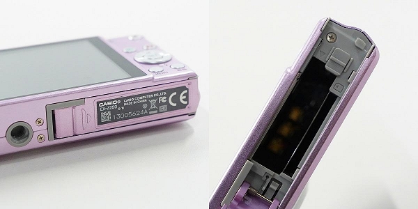 実際に弊社で買取させて頂いたCASIO/カシオ EX-Z250 EXILIM エクシリム コンパクトデジタルカメラ 動作未確認の画像 6枚目