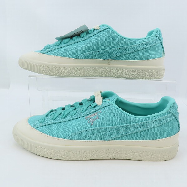 実際に弊社で買取させて頂いた【未使用】PUMA/プーマ Clyde DIAMOND スニーカー 365651-01 28.5の画像 3枚目