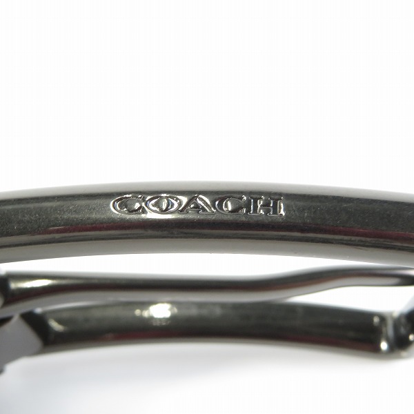 実際に弊社で買取させて頂いたCOACH/コーチ シグネチャー柄 レザーベルトの画像 4枚目