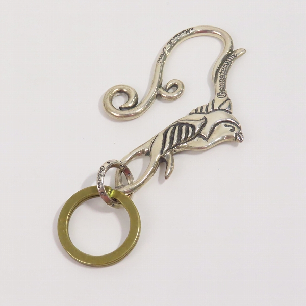 実際に弊社で買取させて頂いた（3）GANGSTERVILLE×Galcia/ギャングスタービル×ガルシア スワロー キーホルダー シルバー