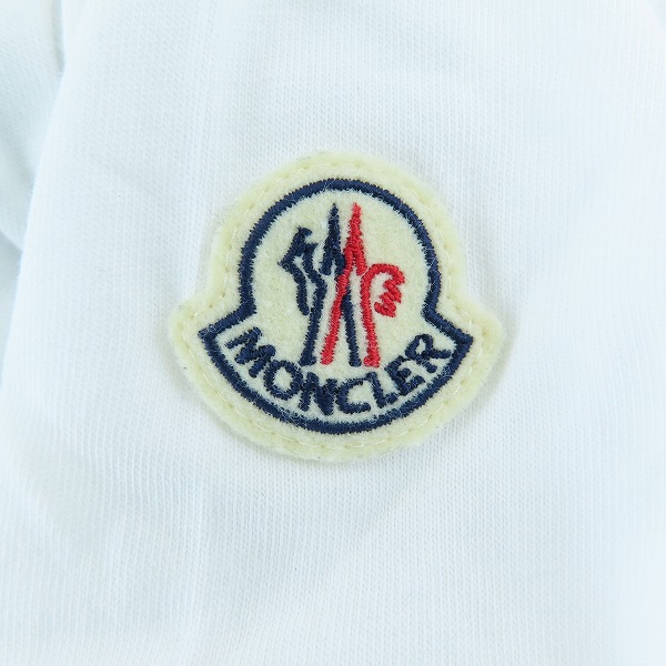 実際に弊社で買取させて頂いた【JPタグ】MONCLER/モンクレール ロゴ 長袖Tシャツ I10918D00002/XSの画像 4枚目