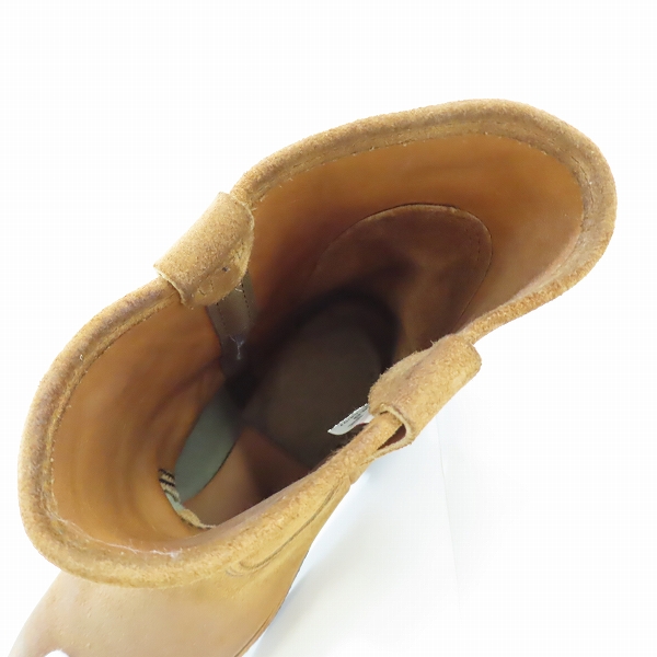 実際に弊社で買取させて頂いたRED WING/レッドウィング スウェードレザー ペコスブーツ 8188/8.5Eの画像 4枚目