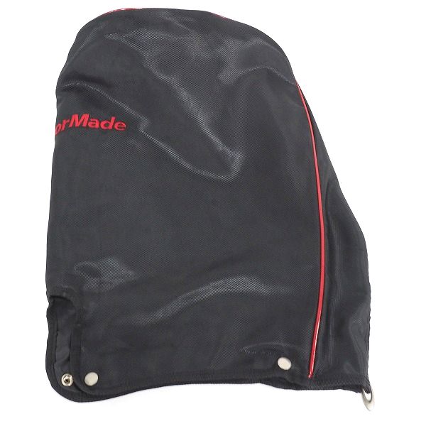実際に弊社で買取させて頂いたTaylorMade/テーラーメイド CB105V 9.5型 5分割キャディバッグ ブラックｘホワイトｘレッドの画像 7枚目