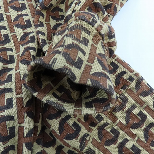 実際に弊社で買取させて頂いたHYSTERIC GLAMOUR/ヒステリックグラマー HG柄 スウェット パーカー 02201CF03/Mの画像 6枚目