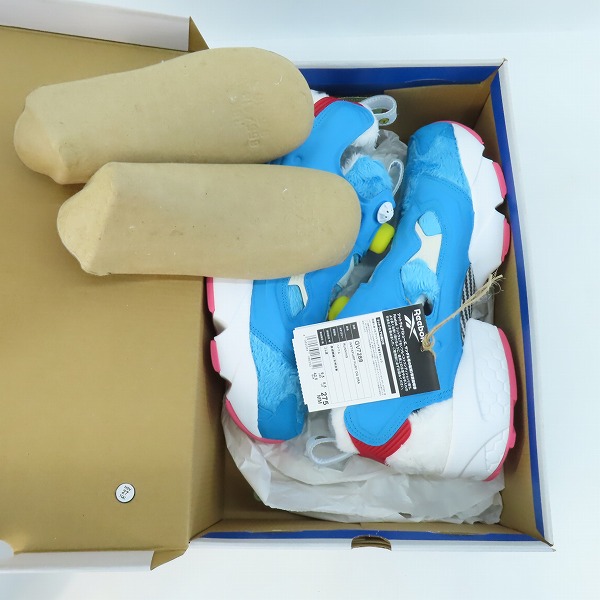 実際に弊社で買取させて頂いた【未使用】 Reebok×atmos/リーボック×アトモス INSTAPUMP FURY OG/インスタポンプフューリー ドラえもん GV7288/27.5の画像 8枚目