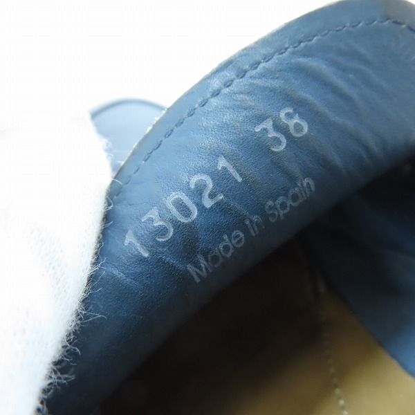 実際に弊社で買取させて頂いたMAGNANNI/マグナーニ レザー ローファー シューズ 38の画像 5枚目