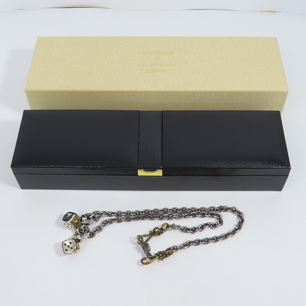 実際に弊社で買取させて頂いた（2）GANGSTERVILLE/ギャングスタービル × galcia/ガルシア DICE TOP/CHIAN SET/ダイス ネックレスの画像 8枚目