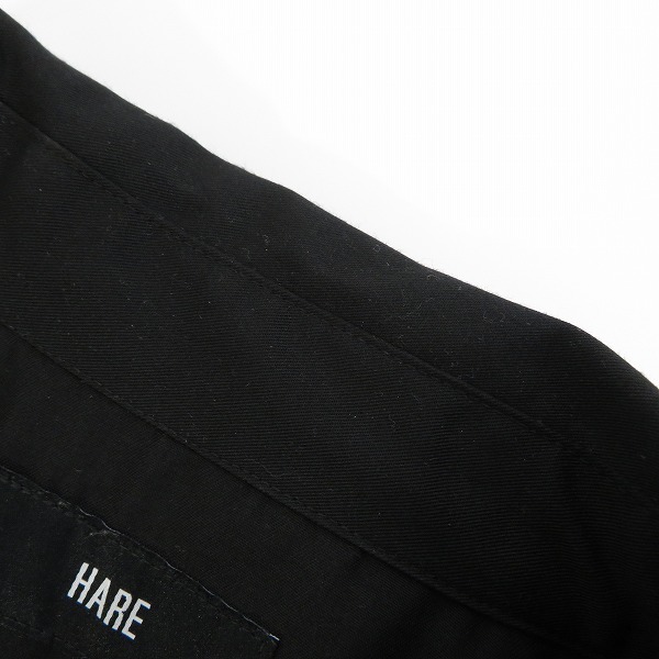 実際に弊社で買取させて頂いたHARE/ハレ ビッグシルエット シャツジャケット HA020115TR/Fの画像 5枚目