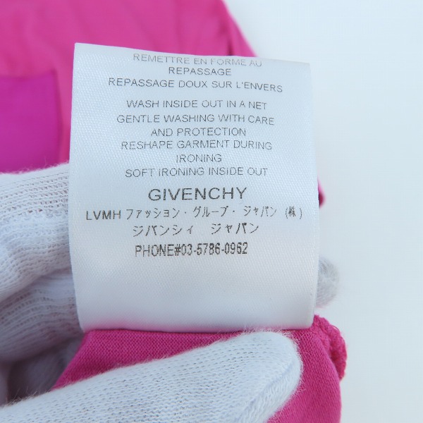 実際に弊社で買取させて頂いた【JPタグ】GIVENCHY/ジバンシィ ADDRESS PATCH Tシャツ BM70YL3002/XSの画像 4枚目