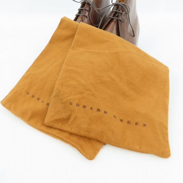 実際に弊社で買取させて頂いたEDWARD GREEN/エドワードグリーン チャッカブーツ  100911 8.5の画像 7枚目