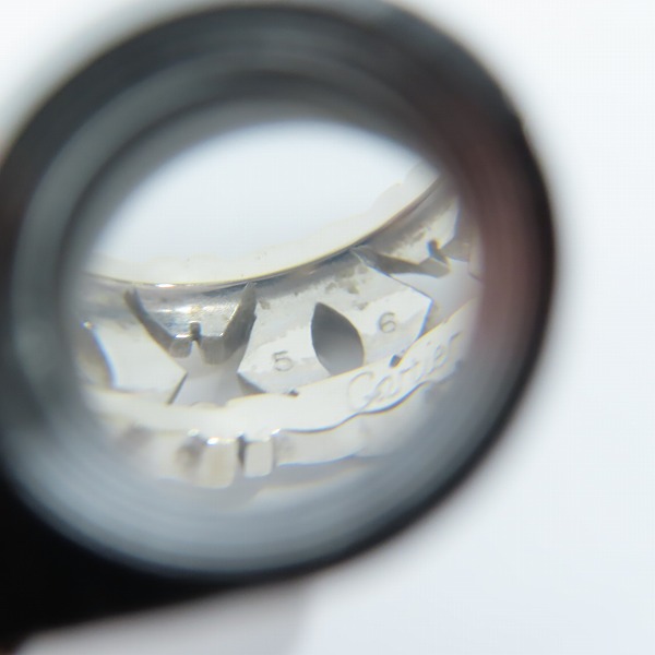 実際に弊社で買取させて頂いたCartier/カルティエ アントルラセ リング/指輪 AU750/K18 56/15号の画像 6枚目