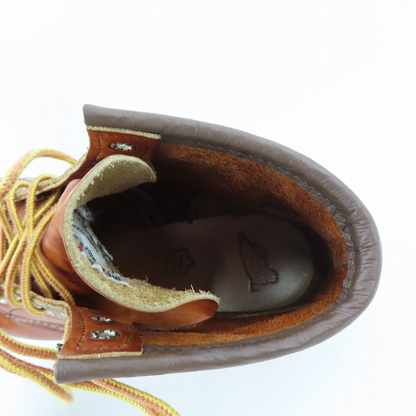 実際に弊社で買取させて頂いたRED WING/レッドウィング アイリッシュセッター 羽根タグ ブーツ 875 8.5Eの画像 4枚目