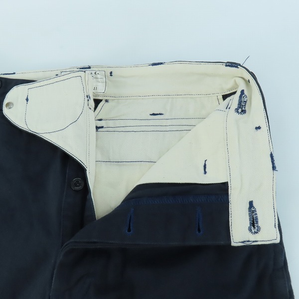 実際に弊社で買取させて頂いたSUGAR CANE/シュガーケーン  コットンキャンバス生地 ミリタリーショーツ/ハーフパンツ/SC51176N/A/28の画像 6枚目