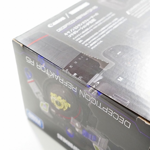 実際に弊社で買取させて頂いた【未開封】Canon×TRANSFORMERS/キャノン×トランスフォーマー ディセプティコンリフレクター R5 フィギュアの画像 5枚目