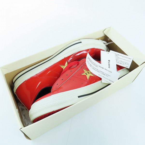 実際に弊社で買取させて頂いたCONVERSE/コンバース ONE STAR OX ワンスター J SP MARIO B/マリオブラザーズ/9.5の画像 8枚目