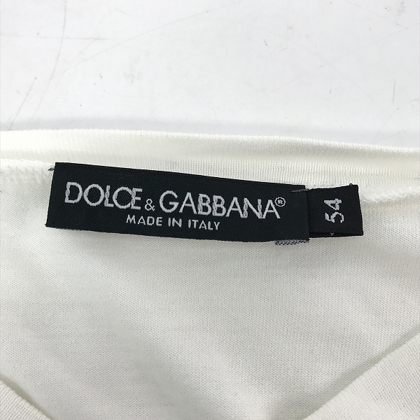 実際に弊社で買取させて頂いたDOLCE&GABBANA/ドルチェ&ガッバーナ JAMES DEAN/ジェームスディーン Tシャツ カットソー JT-G8L05T/54の画像 2枚目