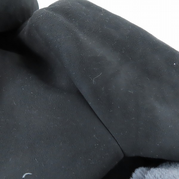 実際に弊社で買取させて頂いたNO ID.BLACK/ノーアイディー ブラック フェイクムートンリバーシブルフーデッドコート 441006-472/1の画像 7枚目