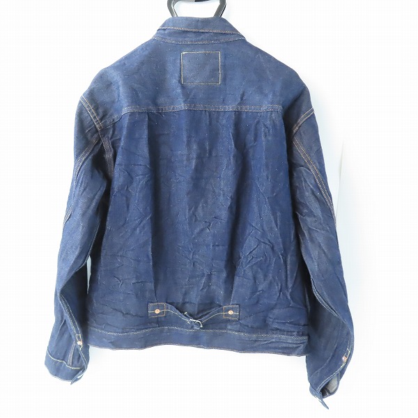 実際に弊社で買取させて頂いたLEVIS/リーバイス LEVI'S VINTAGE CLOTHING 506XX 1936年 DENIM JACKET 1st MODEL 70506-0028/44の画像 1枚目