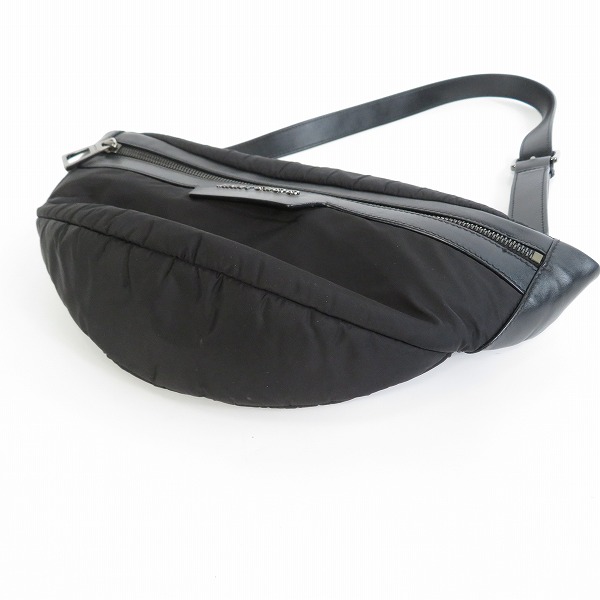 実際に弊社で買取させて頂いたJIMMY CHOO/ジミーチュウ DERRY/デリー ボディバッグ レザー ナイロンの画像 3枚目