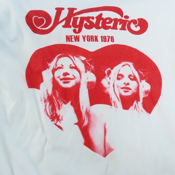 実際に弊社で買取させて頂いた【未使用】HYSTERIC GLAMOUR/ヒステリックグラマー HYSTERIC HEART チビTシャツ 01241CL03/FREEの画像 5枚目