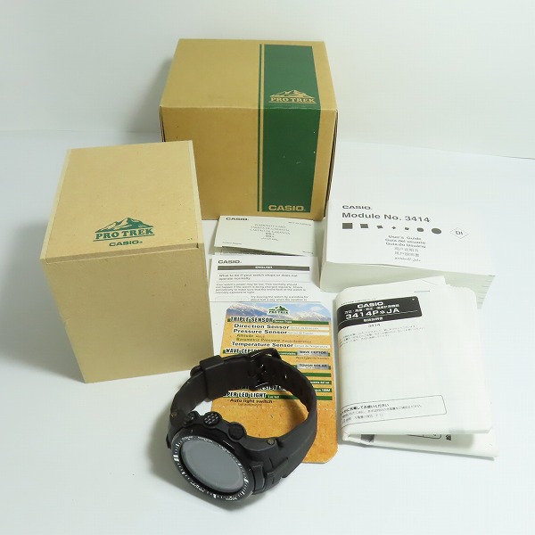 実際に弊社で買取させて頂いたCASIO/カシオ PROTREK/プロトレック タフソーラー PRW-3000-1Aの画像 7枚目