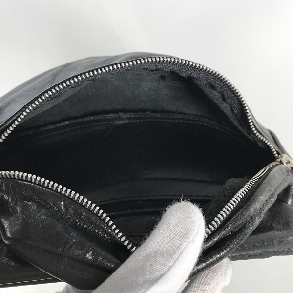 実際に弊社で買取させて頂いたANSON×BLACKTOP/バンソン×ブラックトップ ウエストポーチの画像 4枚目