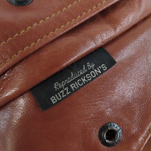 実際に弊社で買取させて頂いたBUZZ RICKSON'S/バズリクソンズ ARMY AIR FORCES/アーミーエアーフォース A-2 フライトジャケット 30-1415/BR80565/40の画像 5枚目