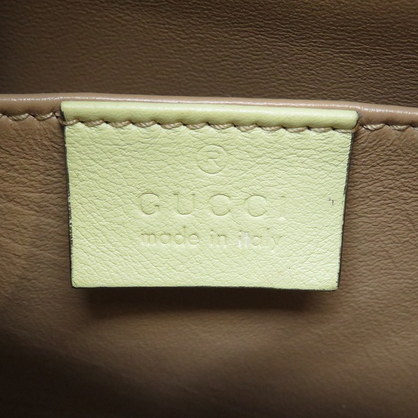 実際に弊社で買取させて頂いたGUCCI/グッチ バンブー パイソン スモール トートバッグ ハンドバッグ 660195の画像 5枚目