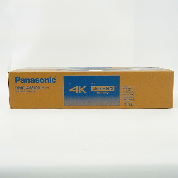 実際に弊社で買取させて頂いた【未開封】Panasonic/パナソニック DMR-4W100 ブラック 1TB ブルーレイディスクレコーダーの画像 2枚目