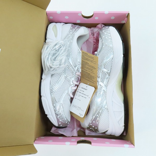 実際に弊社で買取させて頂いた【未使用】asics×BEAMS×Papergirl/アシックス×ビームス×ペーパーガール GT-2160 ローカットスニーカー 1203A427-100/27.5の画像 7枚目